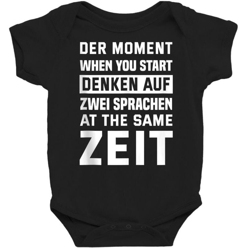 The Moment When You Talk Two Languages At The Same Time Tank Top Baby Bodysuit by cm-arts | Artistshot