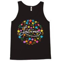 Womens Womens Latina Latinx Best Gift Floral Colorful Tank Top | Artistshot