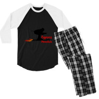 Cypress Mountain Cypress Mountain Canada Skiing Men's 3/4 Sleeve Pajama Set | Artistshot