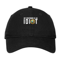 My Governor Is An Idiot California Adjustable Cap | Artistshot