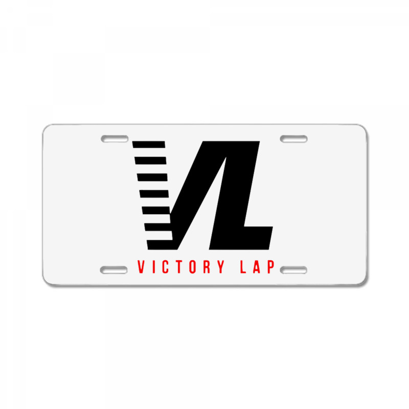 Victory Lap License Plate | Artistshot