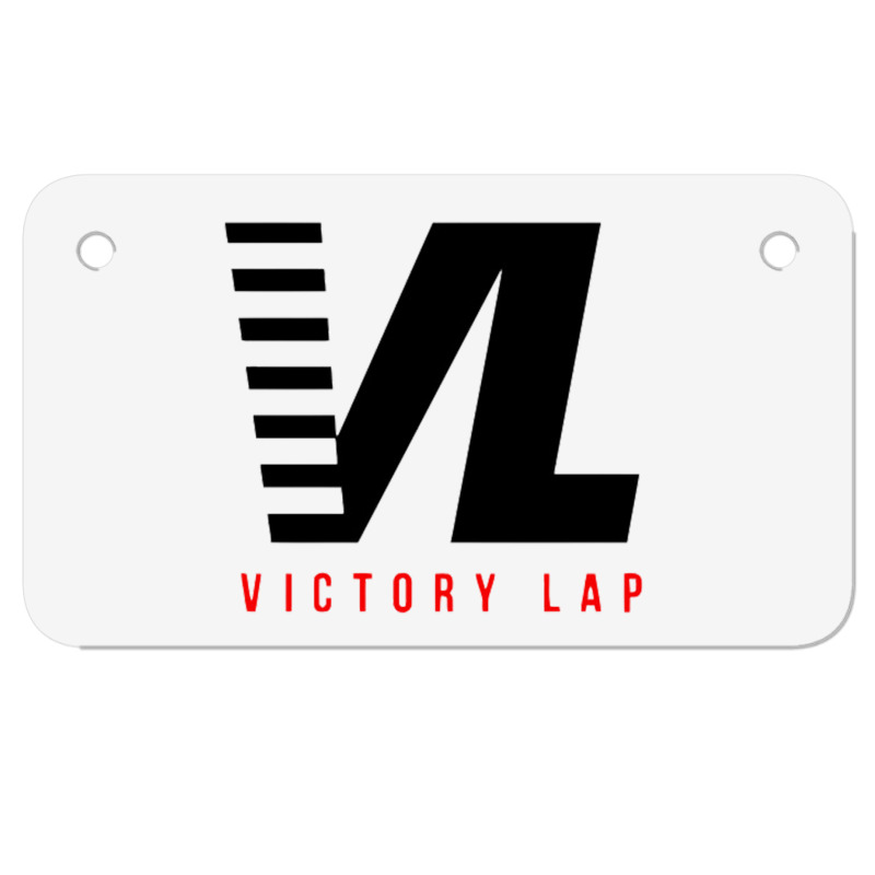 Victory Lap Motorcycle License Plate | Artistshot