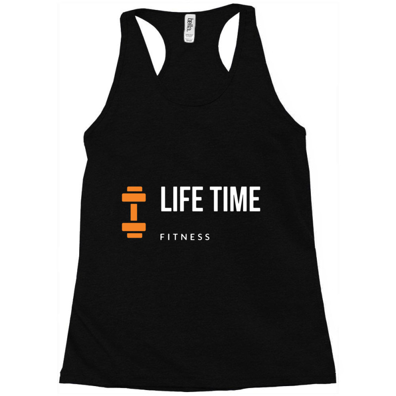 Lifetime Fitness Black Tee Racerback Tank by cm-arts | Artistshot