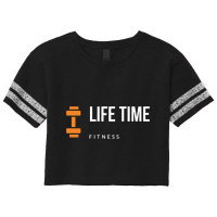 Lifetime Fitness Black Tee Scorecard Crop Tee | Artistshot