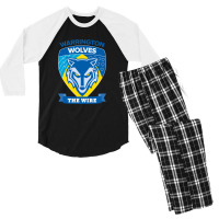 Warrington Wolves Men's 3/4 Sleeve Pajama Set | Artistshot