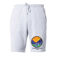 Glacier National Park Fleece Short | Artistshot