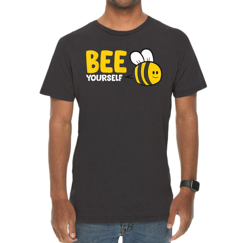 Bee Yourself Bee Lover I Love Bees Vintage T-shirt | Artistshot