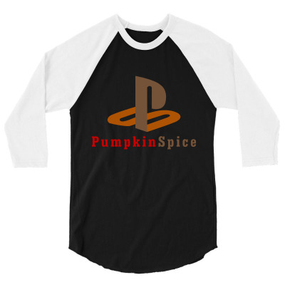 #pumpkin #spice 1 Video Game Console 3/4 Sleeve Shirt Designed By Artist_amateur