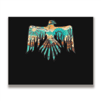 Roam Free Thunderbird Western Boho Metal Print Horizontal | Artistshot