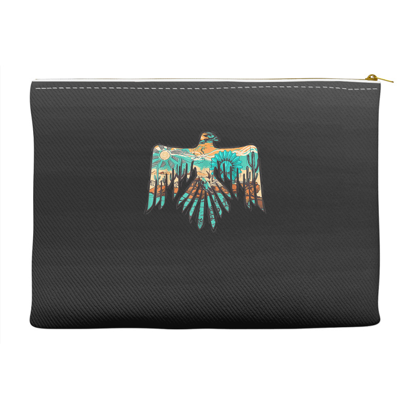 Roam Free Thunderbird Western Boho Accessory Pouches | Artistshot