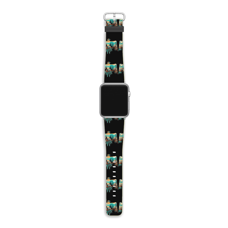 Roam Free Thunderbird Western Boho Apple Watch Band | Artistshot