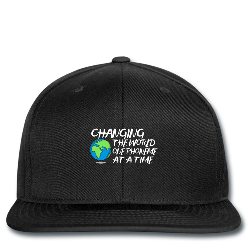 Changing The World One Phoneme At A Time  Dyslexia Awareness Day Printed Hat | Artistshot