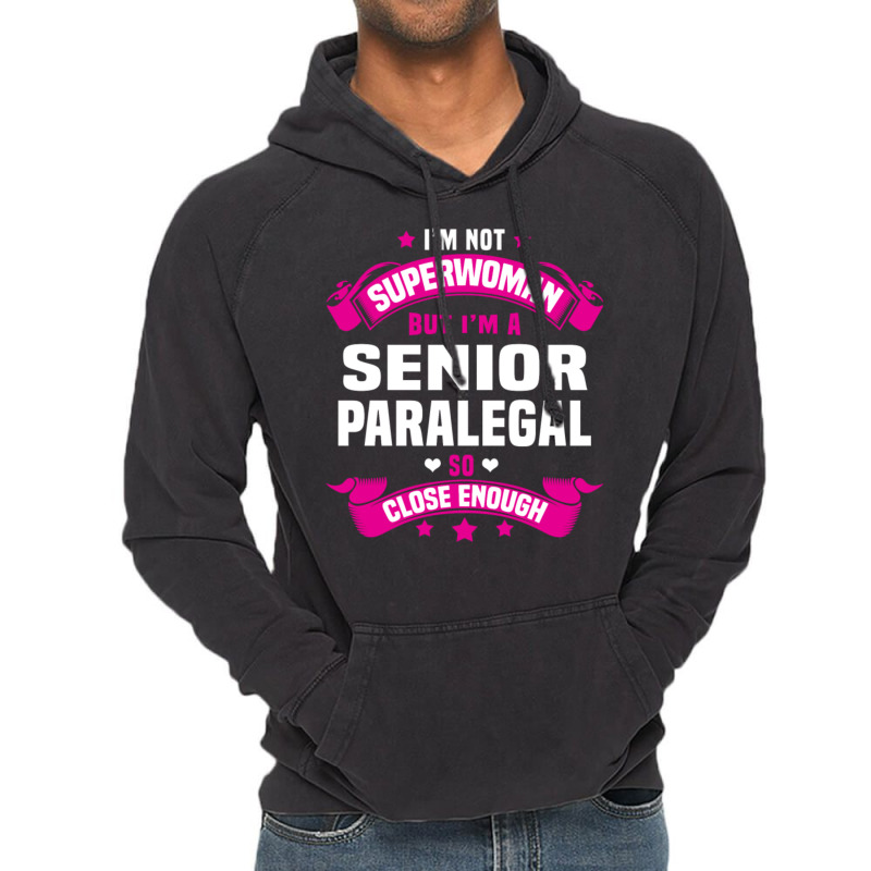 Senior Paralegal Tshirt Vintage Hoodie | Artistshot