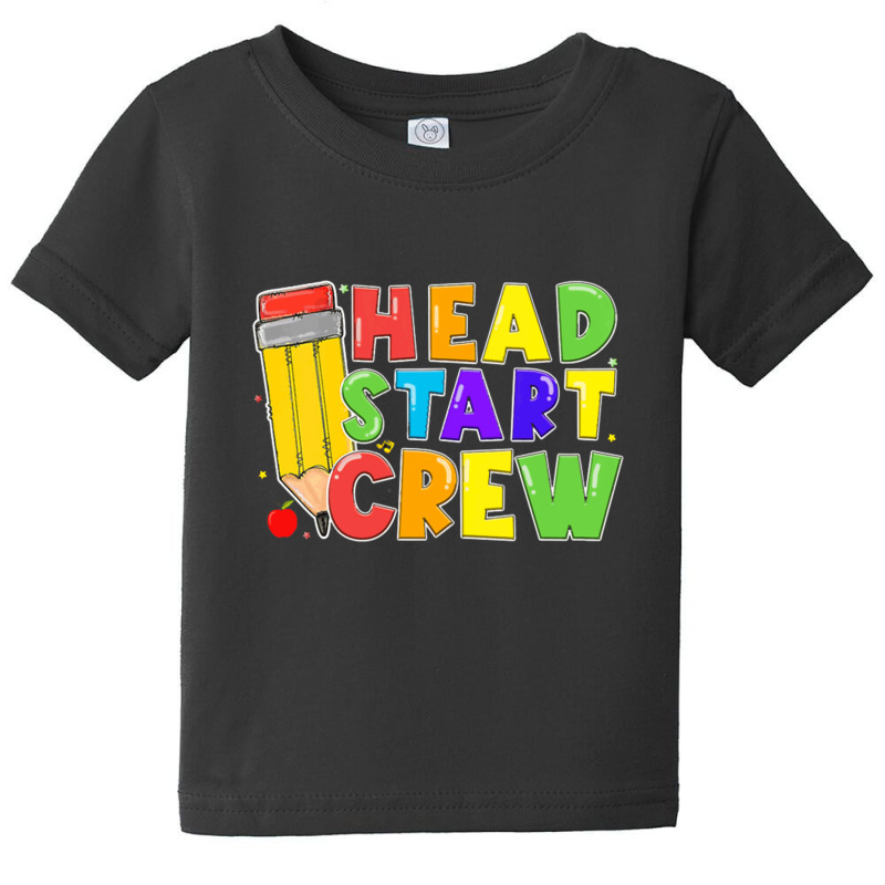 Womens Head Start Crew Student Teachers Back To School Kid Boy Girl V Baby Tee by cm-arts | Artistshot