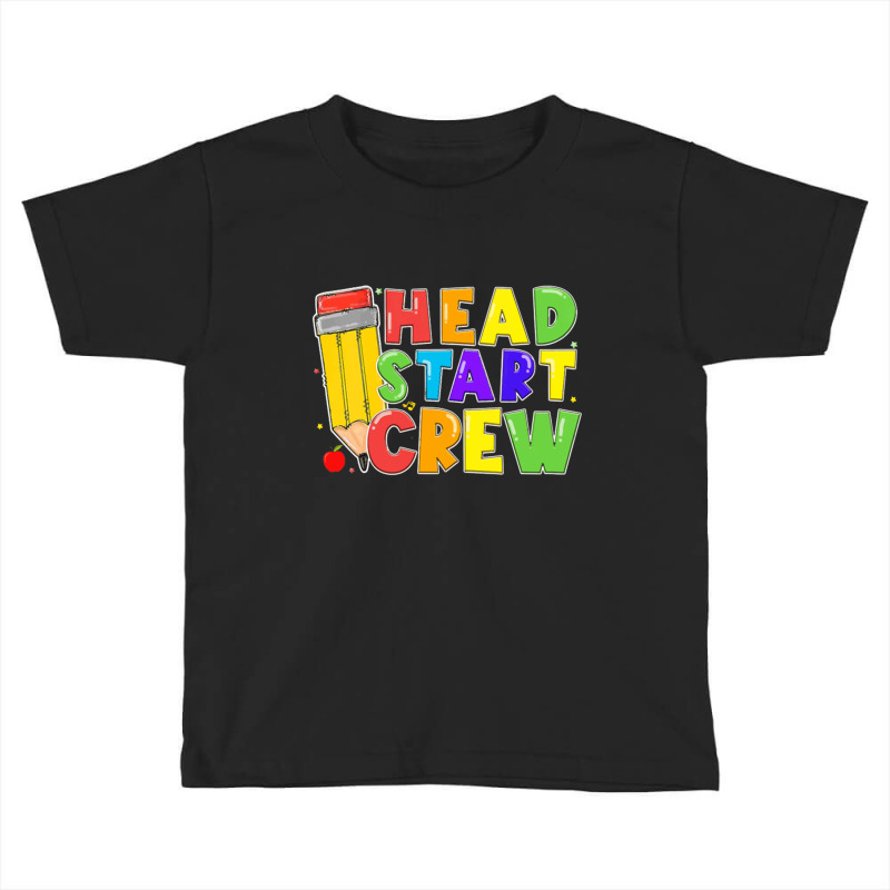 Womens Head Start Crew Student Teachers Back To School Kid Boy Girl V Toddler T-shirt by cm-arts | Artistshot