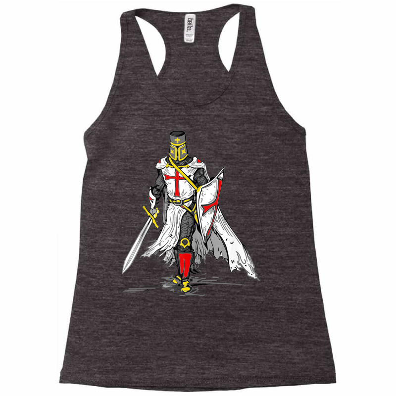 Warrior Of God Crusader Knight Templar Tank Top Racerback Tank | Artistshot