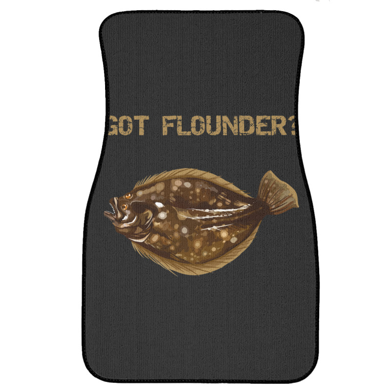 Flounder  Fluke  Got Flounder Front Car Mat | Artistshot