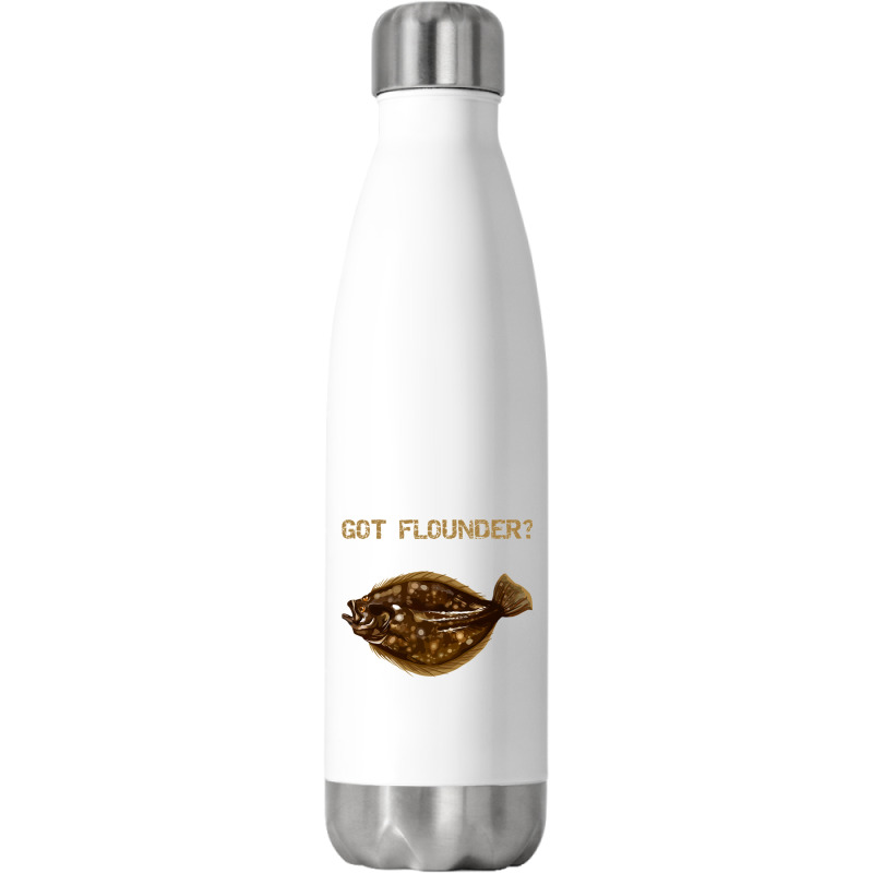 Flounder  Fluke  Got Flounder Stainless Steel Water Bottle | Artistshot