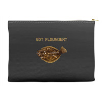 Flounder  Fluke  Got Flounder Accessory Pouches | Artistshot