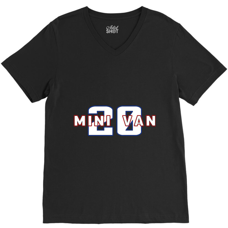 Niang Name Number Combo  Mini Van V-Neck Tee by cm-arts | Artistshot