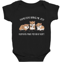 Hamster Owner Cavy Rodent Pet Hamster Lover Tank Top Baby Bodysuit | Artistshot