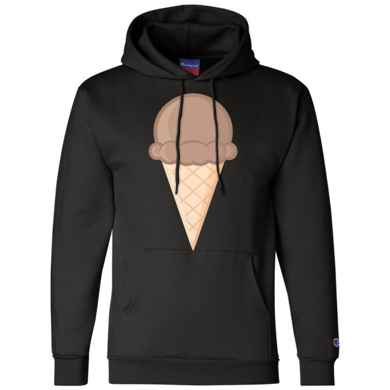 Chocolate Ice Cream Cone Champion Hoodie by JOEGARZA | Artistshot