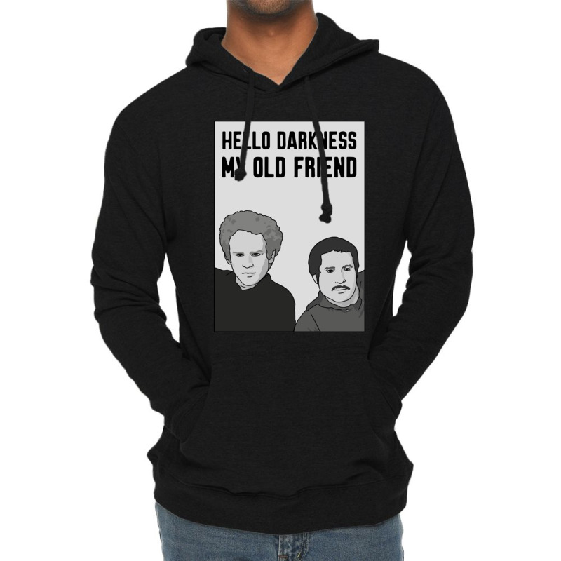 Hello Darkness My Old Friend Simon And Garfunkel Paul Simon Art Garfun Lightweight Hoodie | Artistshot