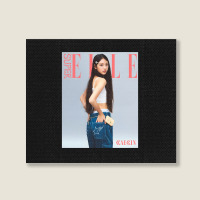 Newjeans Haerin X Elle Landscape Canvas Print | Artistshot