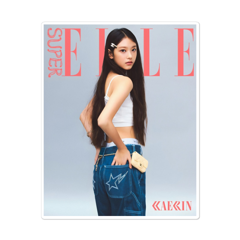 Newjeans Haerin X Elle Sticker | Artistshot