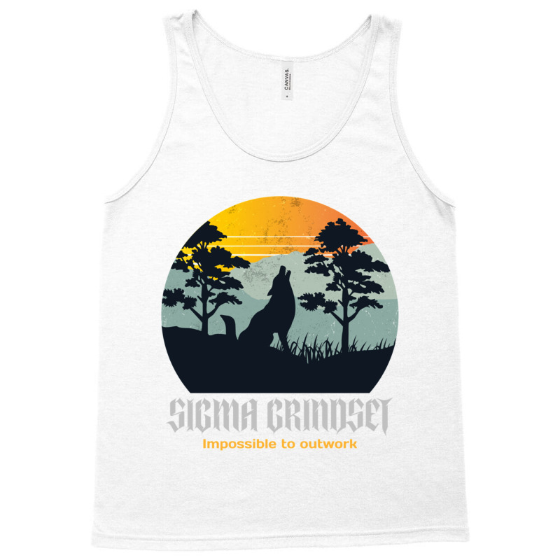 Sigma Grindset Sigma Male Tank Top | Artistshot