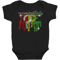 Unapologetically Dope Bling Rhinestone Black Girl Christmas T Shirt Baby Bodysuit | Artistshot