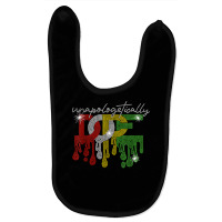 Unapologetically Dope Bling Rhinestone Black Girl Christmas T Shirt Baby Bibs | Artistshot