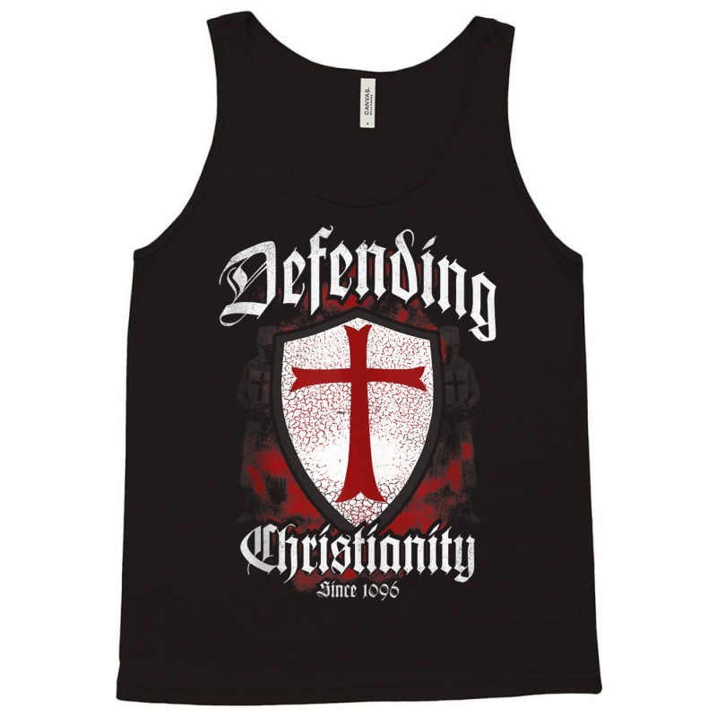 Crusader Knights Templar Warrior Of God Tank Top Tank Top | Artistshot