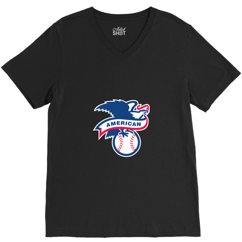 Baseball American League T-shirts V-Neck Tee by nalika | Artistshot