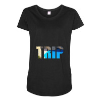 Trip 16 Maternity Scoop Neck T-shirt | Artistshot