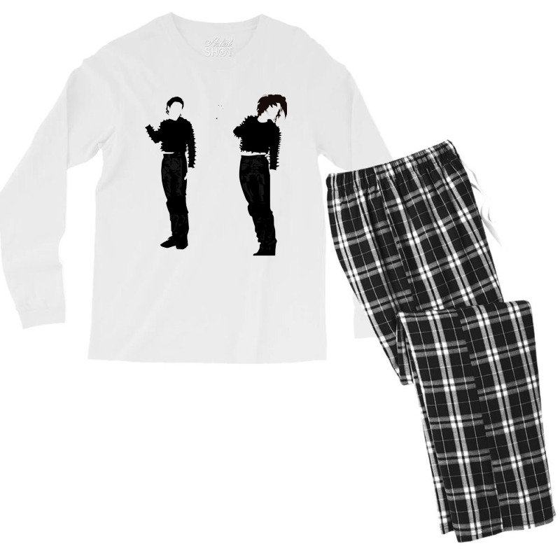 Michael Amp Janet Jackson Quotscreamquot Men's Long Sleeve Pajama Set | Artistshot