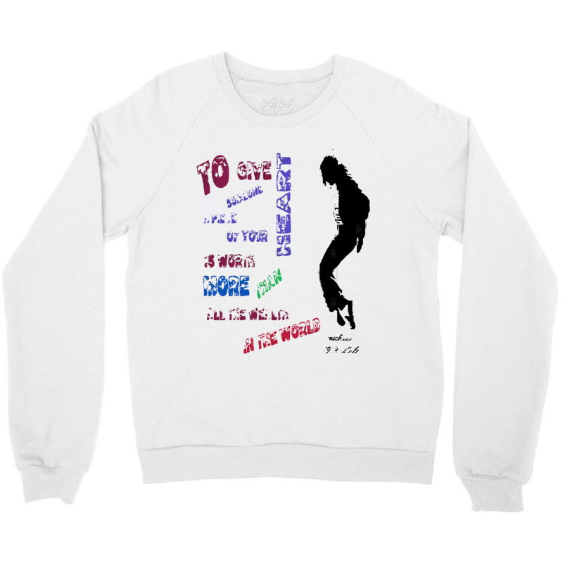 Michael Jackson Q Crewneck Sweatshirt | Artistshot