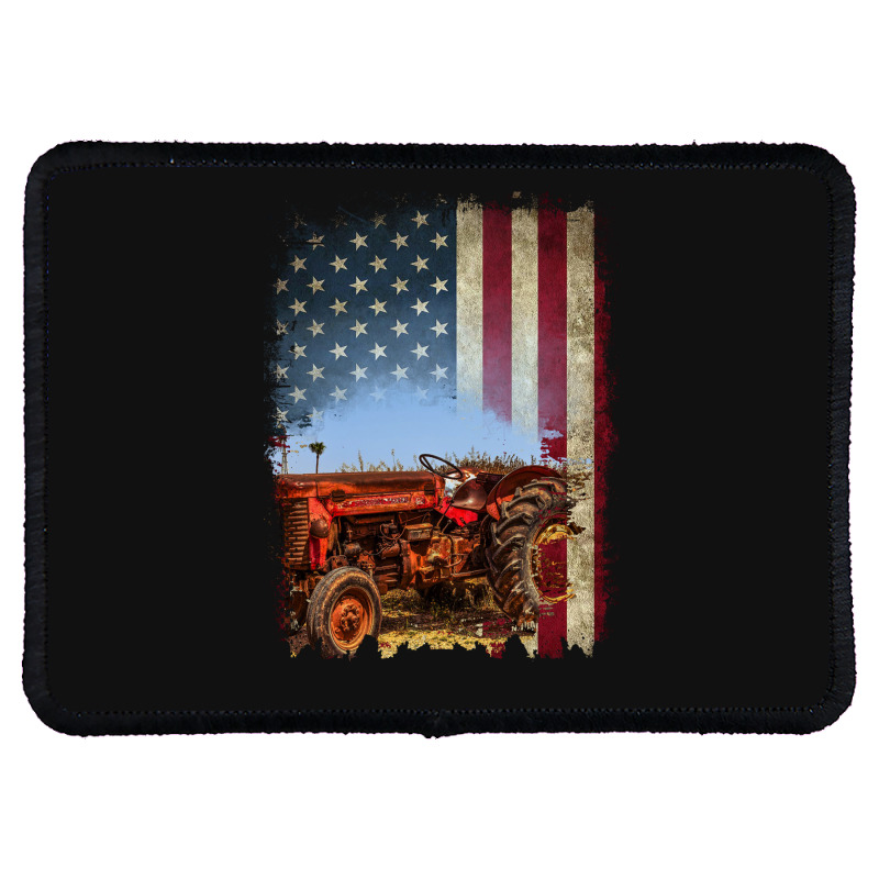 American Flag Patch with Black Borders