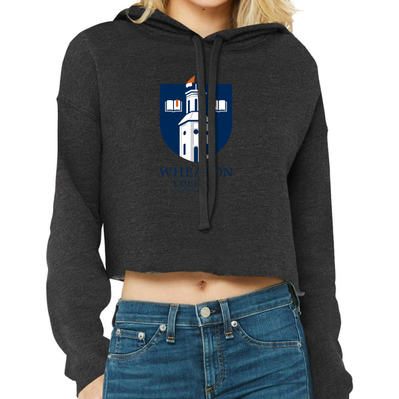 Wheaton College Cropped Hoodie by harpersofia56 | Artistshot