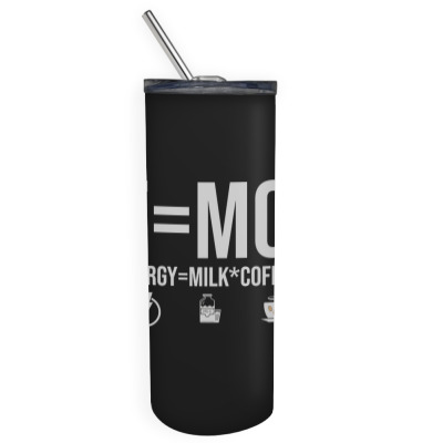 Energy Milk Coffee Skinny Tumbler Designed By Bariteau Hannah