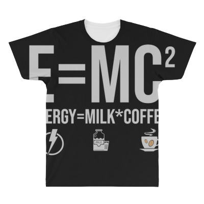 Energy Milk Coffee All Over Men's T-shirt Designed By Bariteau Hannah