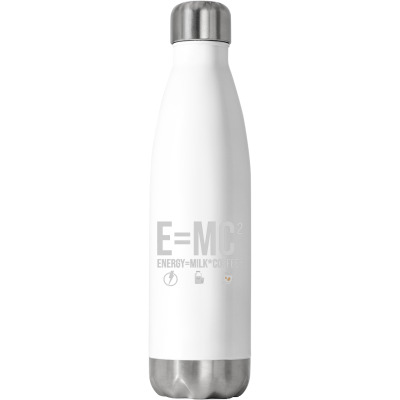 Energy Milk Coffee Stainless Steel Water Bottle Designed By Bariteau Hannah