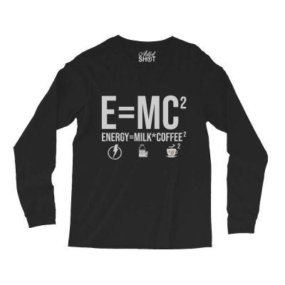 Energy Milk Coffee Long Sleeve Shirts Designed By Bariteau Hannah