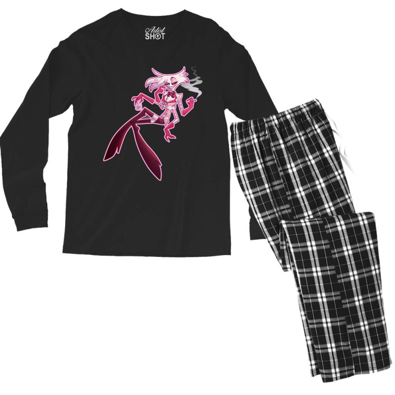 Angel Dust Wobackground Men's Long Sleeve Pajama Set by MATTHEWFLORIO | Artistshot