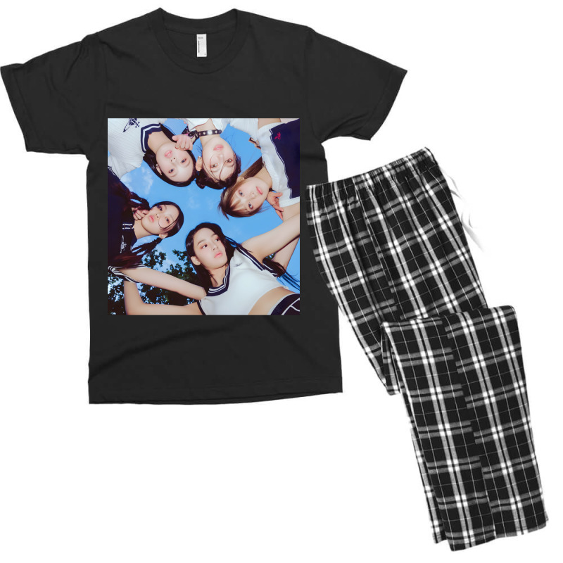 Newjeans X Elle Men's T-shirt Pajama Set | Artistshot