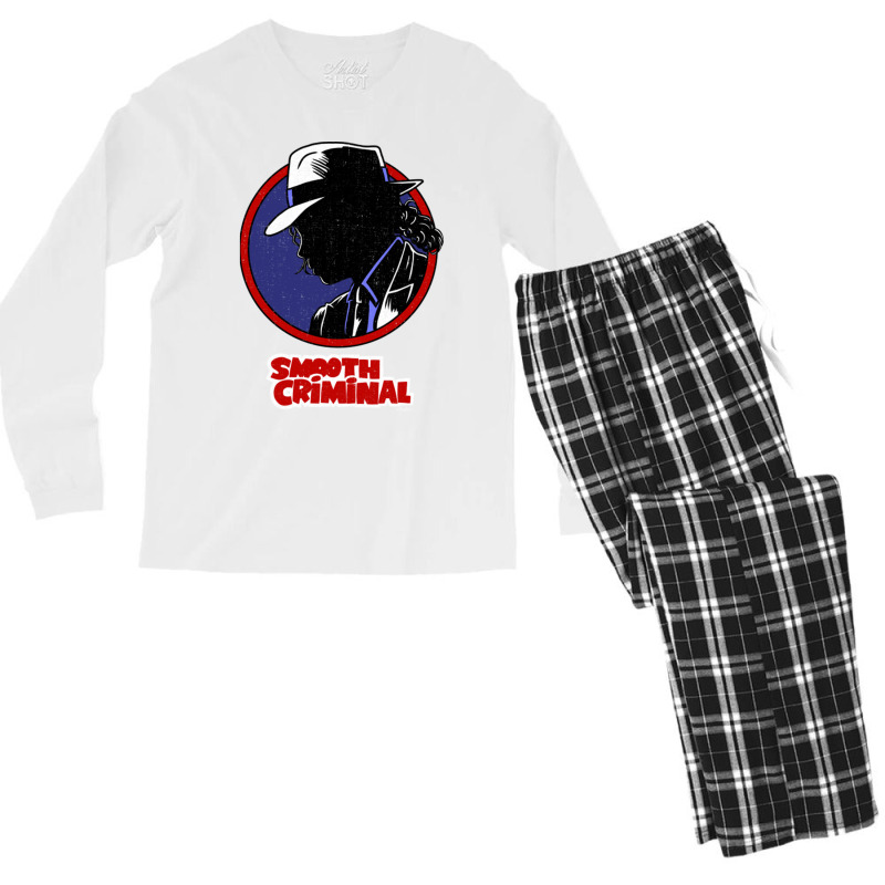 Smooth Criminal   (1) Men's Long Sleeve Pajama Set | Artistshot