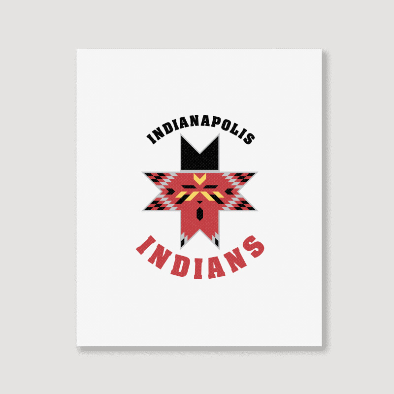 Indianapolis Portrait Canvas Print | Artistshot