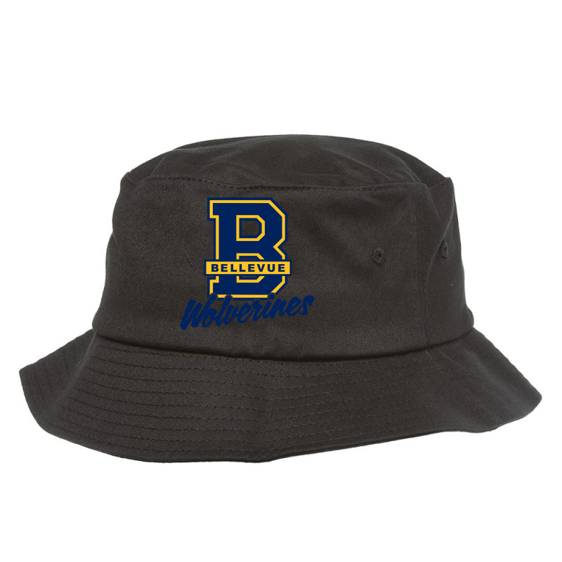 Bellevue High School Vectorized Vectorized Bucket Hat by Bafort | Artistshot