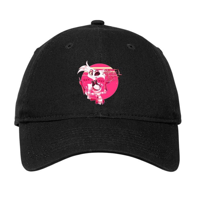 Hazbin Hotel Angel Dust Adjustable Cap by MATTHEWFLORIO | Artistshot