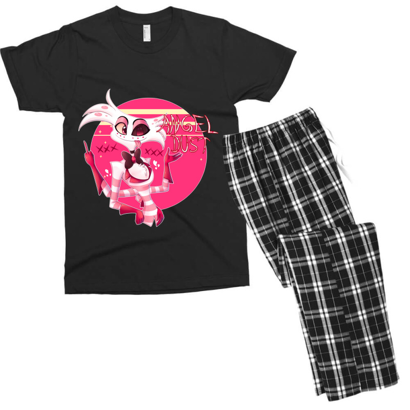 Hazbin Hotel Angel Dust Men's T-shirt Pajama Set by MATTHEWFLORIO | Artistshot